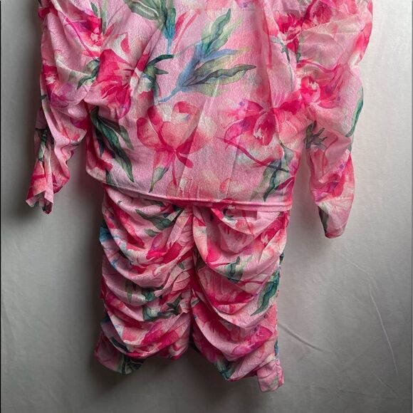 Pink Floral Skirt Set - Picture 12 of 13